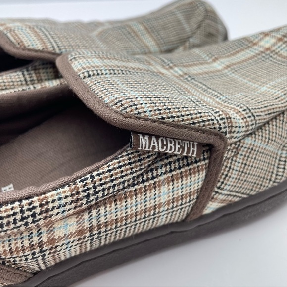 Macbeth Slide House Shoes Rubber Sole - Picture 10 of 13